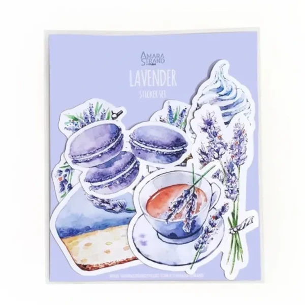 Amara Strand Studio Sticker Set - Lavender - Little Painter Art | Exploring the Endless Possibilities of Art Cheap