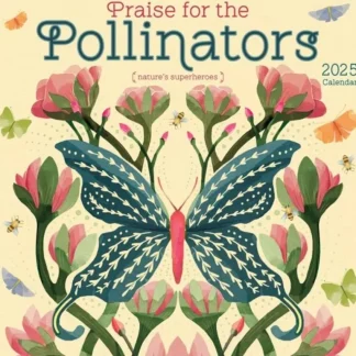 Amber Lotus 2025 Wall Calendar - Praise for the Pollinators - Little Painter Art | Exploring the Endless Possibilities of Art Best