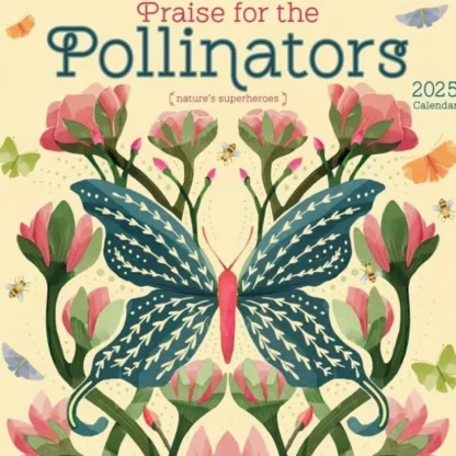 Amber Lotus 2025 Wall Calendar - Praise for the Pollinators - Little Painter Art | Exploring the Endless Possibilities of Art Best