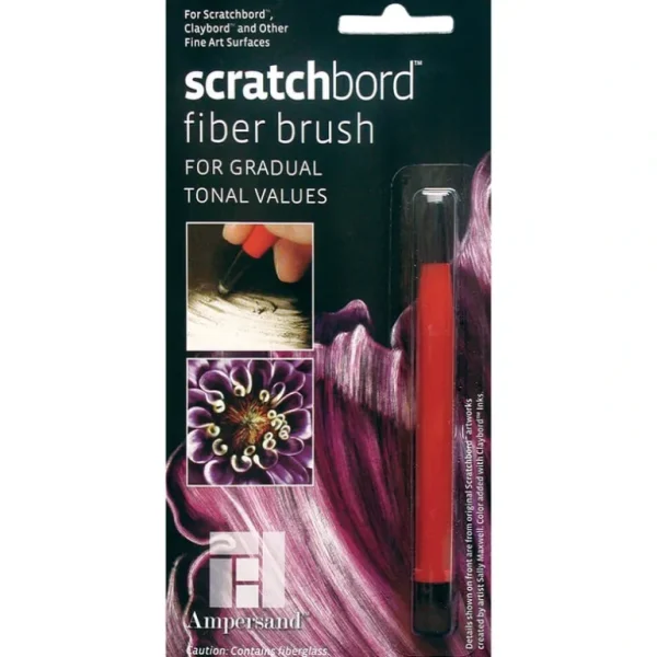 Ampersand Scratchbord Fiber Brush - Little Painter Art | Exploring the Endless Possibilities of Art Best