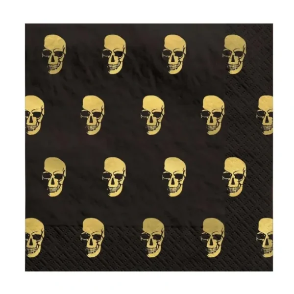 Amscan Beverage Napkins 16pk Glam Boneyard - Little Painter Art | Exploring the Endless Possibilities of Art Hot