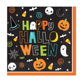 Amscan Beverage Napkins 125pk Halloween Friends - Little Painter Art | Exploring the Endless Possibilities of Art Best Sale