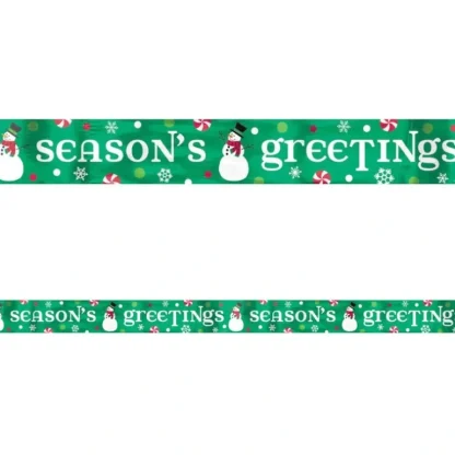 Amscan Christmas Banner - Snowman Seasons Greetings - Little Painter Art | Exploring the Endless Possibilities of Art Discount