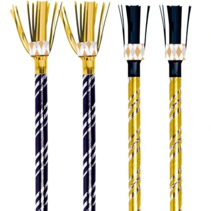 Amscan Deluxe Fringed Party Blowouts 8pk Metallic - Little Painter Art | Exploring the Endless Possibilities of Art Cheap