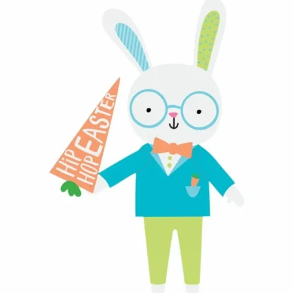 Amscan Easter Jointed Bunny Cutout 3ft Decoration - Little Painter Art | Exploring the Endless Possibilities of Art Fashion