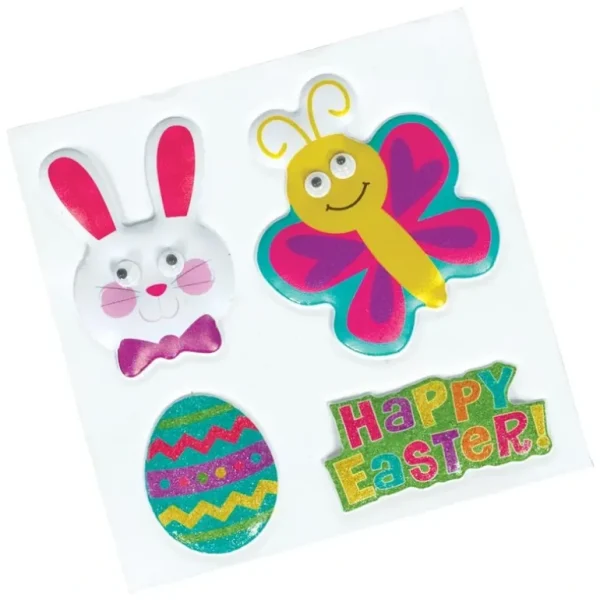 Amscan Easter Puffy Stickers - Little Painter Art | Exploring the Endless Possibilities of Art Store