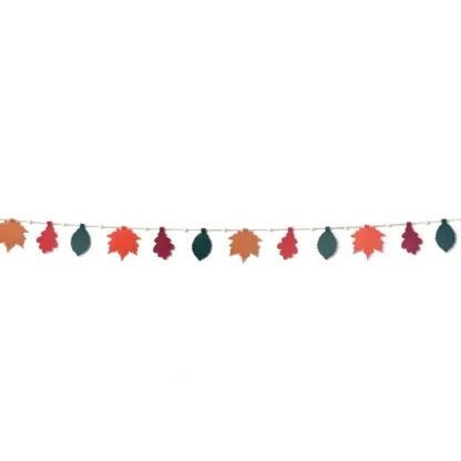 Amscan Felt Leaves Beaded Garland - Little Painter Art | Exploring the Endless Possibilities of Art Best