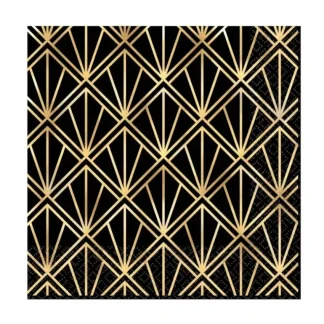 Amscan Glitz & Glam Hot-Stamped Beverage Napkins 16pk - Little Painter Art | Exploring the Endless Possibilities of Art Cheap
