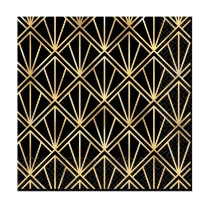 Amscan Glitz & Glam Hot-Stamped Beverage Napkins 16pk - Little Painter Art | Exploring the Endless Possibilities of Art Cheap