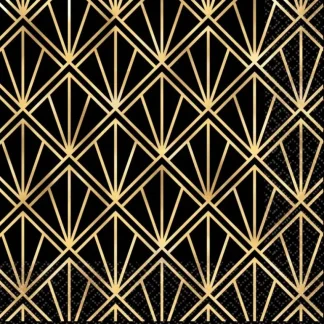 Amscan Glitz & Glam Hot-Stamped Lunch Napkins 16pk - Little Painter Art | Exploring the Endless Possibilities of Art Best