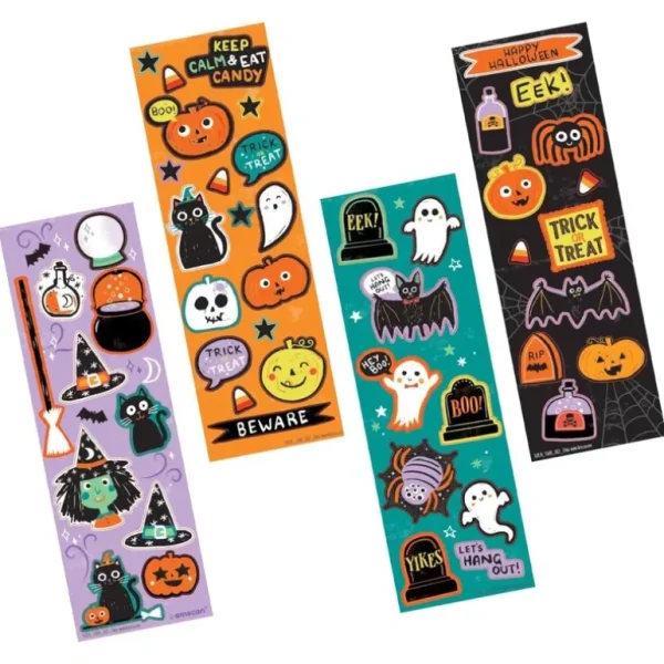 Amscan Halloween Stickers - Spooky Friends - Little Painter Art | Exploring the Endless Possibilities of Art Best Sale
