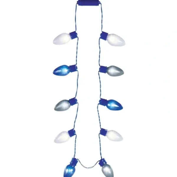 Amscan Hanukkah Light Up Bulb Necklace - Little Painter Art | Exploring the Endless Possibilities of Art Discount