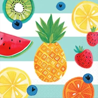 Amscan Lunch Napkins 16pk - Hello Summer Fruit - Little Painter Art | Exploring the Endless Possibilities of Art Outlet