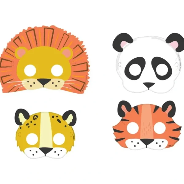 Amscan Party Masks 8pk - Get Wild - Little Painter Art | Exploring the Endless Possibilities of Art Online