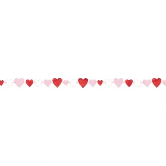 Amscan Valentines Heart Garland - Little Painter Art | Exploring the Endless Possibilities of Art Best