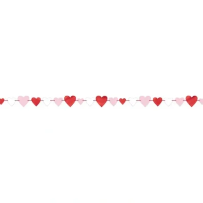 Amscan Valentines Heart Garland - Little Painter Art | Exploring the Endless Possibilities of Art Best