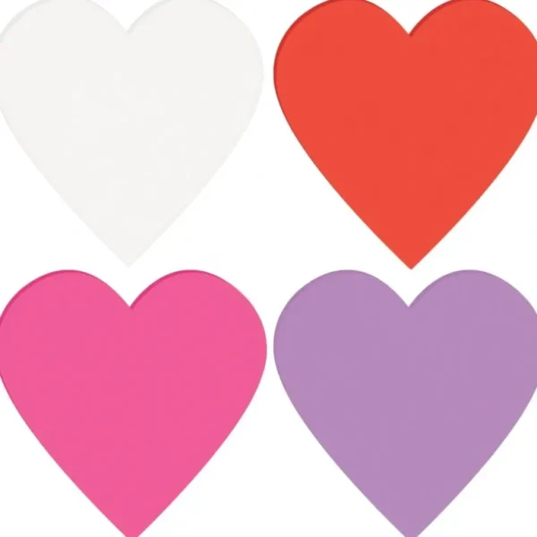 Amscan Valentines Large Craft Foam Hearts - Little Painter Art | Exploring the Endless Possibilities of Art Hot