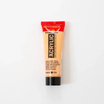 Amsterdam Acryl verf 20ml 224 Napelsgeel - Little Painter Art | Exploring the Endless Possibilities of Art Online