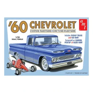 AMT 1960 Chevy Custom Fleetside Pickup w/Go Kart 1/25 (Level 2) - Little Painter Art | Exploring the Endless Possibilities of Art New
