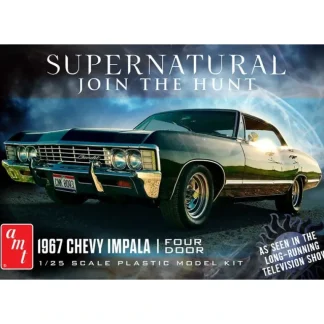 AMT 1967 Chevy Impala 4-Door Supernatural 1/25 Model Kit Level 2 - Little Painter Art | Exploring the Endless Possibilities of Art Shop