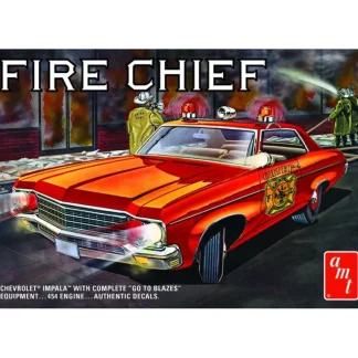 AMT 1970 Chevy Impala Fire Chief 1/25 Model Kit (Level 2) - Little Painter Art | Exploring the Endless Possibilities of Art Hot
