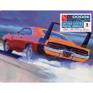AMT 1969 Dodge Charger Daytona (USPS Stamp Series Collector Tin) - Little Painter Art | Exploring the Endless Possibilities of Art Best