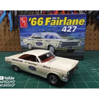 AMT 1966 Ford Fairlane 427 1/25 Model Kit (Level 2) - Little Painter Art | Exploring the Endless Possibilities of Art Store