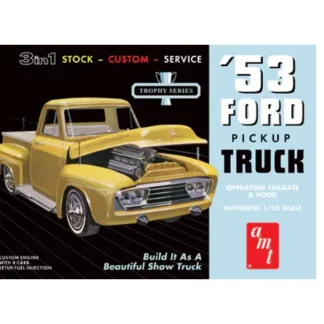 AMT 1953 Ford Pickup Truck 1/25 Model Kit (Level 2) - Little Painter Art | Exploring the Endless Possibilities of Art Hot