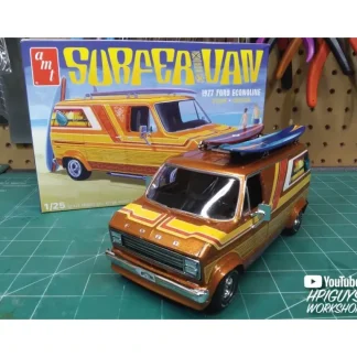 AMT 1977 Ford Surfer Van 2T 1/25 Model Kit (Level 2) - Little Painter Art | Exploring the Endless Possibilities of Art Store