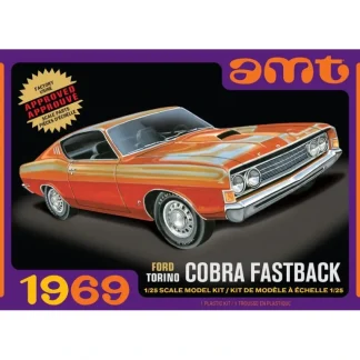 AMT 1969 Ford Torino Cobra Fastback 2T 1/25 Model Kit (Level 2) - Little Painter Art | Exploring the Endless Possibilities of Art Flash Sale
