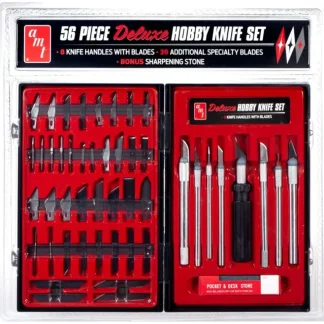 AMT 56 Piece Deluxe Hobby Knife Set - Little Painter Art | Exploring the Endless Possibilities of Art Sale