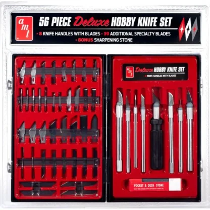 AMT 56 Piece Deluxe Hobby Knife Set - Little Painter Art | Exploring the Endless Possibilities of Art Sale
