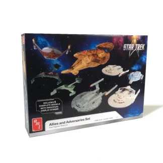 AMT 1/2500 Star Trek Adversaries & Allies Ship Set (Level 2) - Little Painter Art | Exploring the Endless Possibilities of Art Best