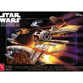 AMT 1/48 Star Wars: The Phantom Menace Jedi vs Droid (Level 2) - Little Painter Art | Exploring the Endless Possibilities of Art Best Sale