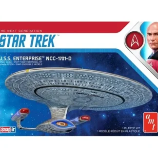 AMT Star Trek U.S.S. Enterprise-D (Snap) 2T 1/2500 (Level 2) - Little Painter Art | Exploring the Endless Possibilities of Art Online