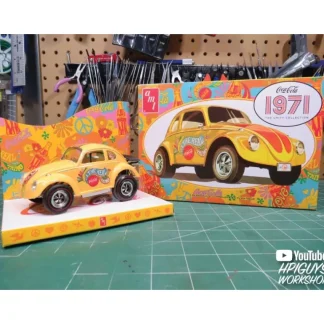 AMT Volkswagen Superbug 1971 Unity Graphics (Coke) 1/25 Model - Little Painter Art | Exploring the Endless Possibilities of Art Best