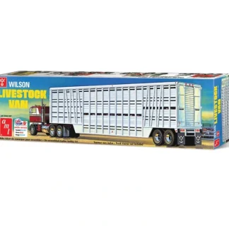 AMT Wilson Livestock Van Trailer 1/25 Model Kit - Little Painter Art | Exploring the Endless Possibilities of Art Cheap