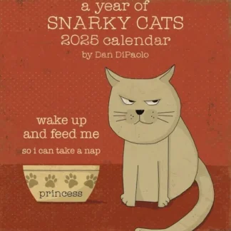Andrews McMeel 2025 Wall Calendar - A Year of Snarky Cats - Little Painter Art | Exploring the Endless Possibilities of Art Outlet