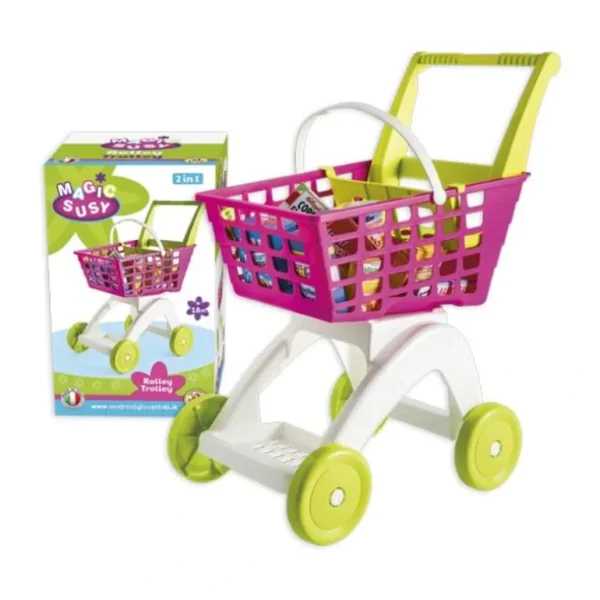 Androni Toys Rolley Trolley Mini Shopping Cart Playset - Little Painter Art | Exploring the Endless Possibilities of Art Hot