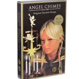 Angel Chimes Brass Candle Holder with Candles - Little Painter Art | Exploring the Endless Possibilities of Art Shop
