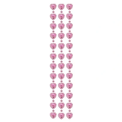 Angels Craft Rhinestone Stickers - Fancy Pink Hearts - Little Painter Art | Exploring the Endless Possibilities of Art Clearance