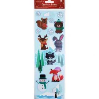 Angels Craft Stickers - 3D Christmas Animals - Little Painter Art | Exploring the Endless Possibilities of Art Fashion