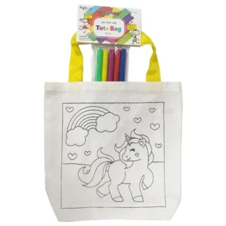 Angels Craft Tote Bag Coloring Kit - Unicorn - Little Painter Art | Exploring the Endless Possibilities of Art Store