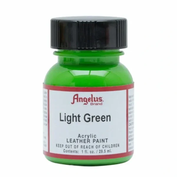 Angelus Acrylic Leather Paint 1oz Light Green - Little Painter Art | Exploring the Endless Possibilities of Art Best Sale