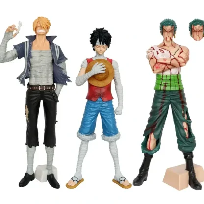 Anime 11in Figure One Piece Zoro, Luffy, Sanji Character Anime Figurine - Little Painter Art | Exploring the Endless Possibilities of Art Store