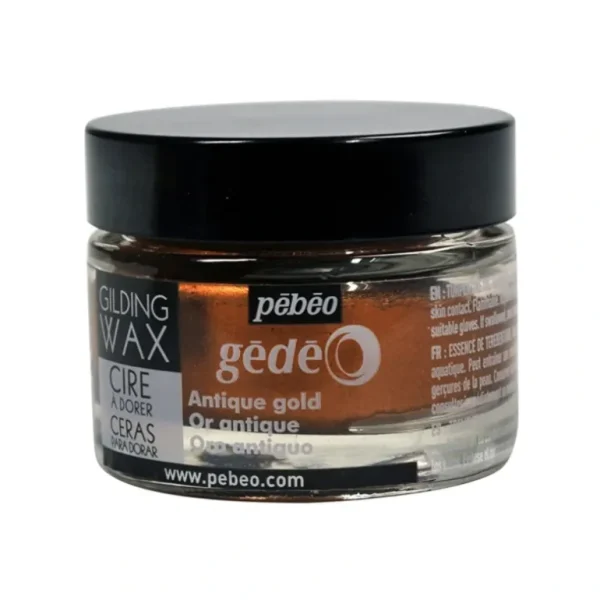 Antique Gold Gilding Wax - Pebeo - Little Painter Art | Exploring the Endless Possibilities of Art Cheap
