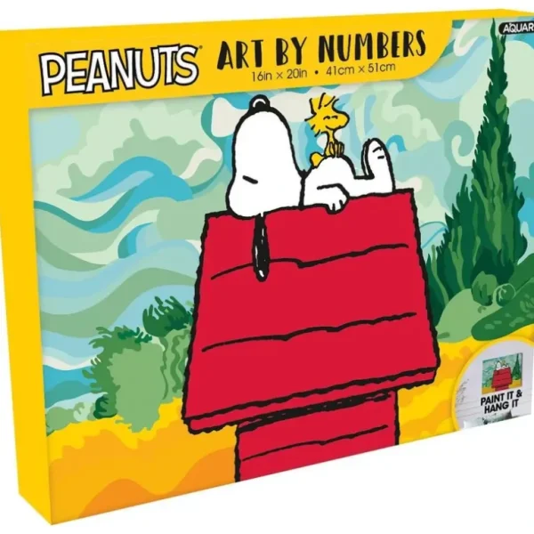 Aquarius Paint By Numbers - Snoopy Chill - Little Painter Art | Exploring the Endless Possibilities of Art New