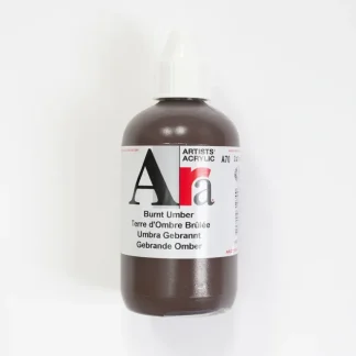 Ara Acrylic 250ml Burnt Umber - Little Painter Art | Exploring the Endless Possibilities of Art Cheap