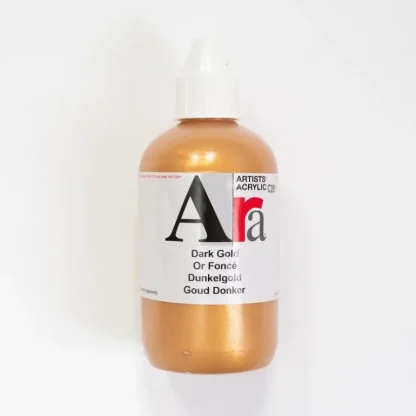 Ara Acrylic 250ml Dark Gold - Little Painter Art | Exploring the Endless Possibilities of Art Flash Sale