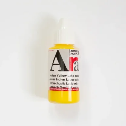 Ara Acrylic 100ml Indian Yellow Lake Extra - Little Painter Art | Exploring the Endless Possibilities of Art Fashion